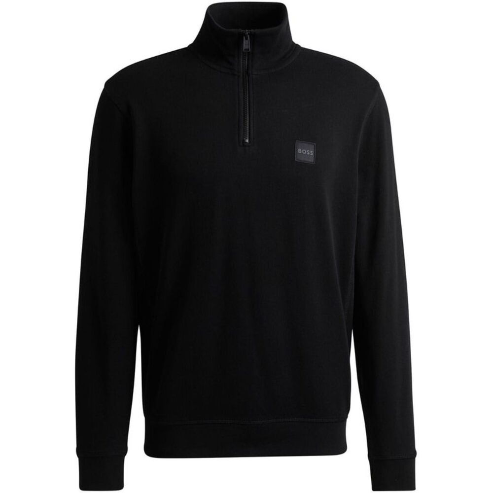 Boss Mens Terrycloth Sweatshirt / Black